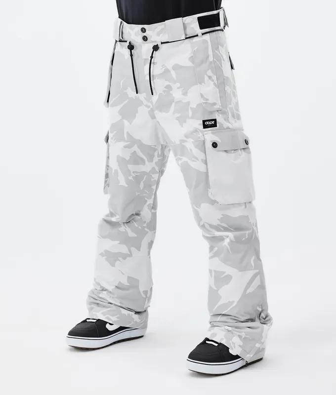 Dope Iconic Pantalon de Snowboard Homme Grey Camo Offre Exclusive