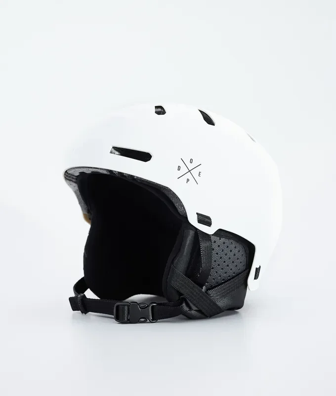 Dope Macon 2.0 Casque de Ski X-Up Matte White w/ Black Prix Choc