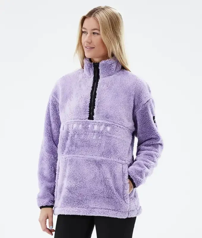 Dope Pile W 22 Sweat Polaire Femme Faded Violet Offre Limitée