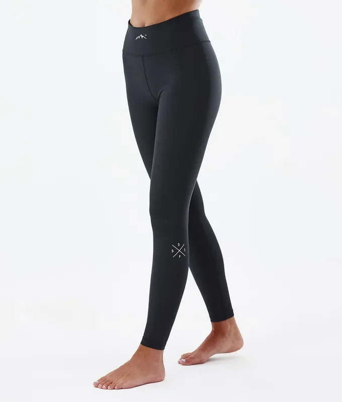 Dope Snuggle W 22 Pantalon thermique Femme 2X-Up Black Meilleur Prix