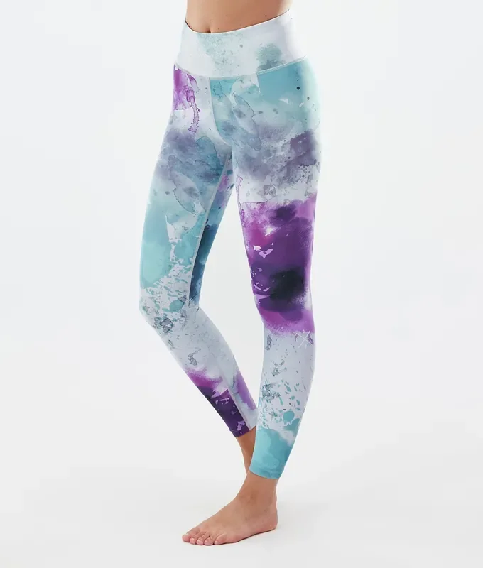 Dope Snuggle W Pantalon thermique Femme 2X-Up Spray Green Grape Solde