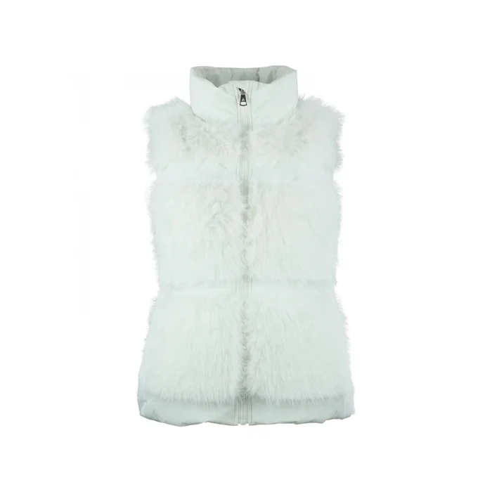 Doudoune fourrure sans manches femme Peak Mountain [Taille S]