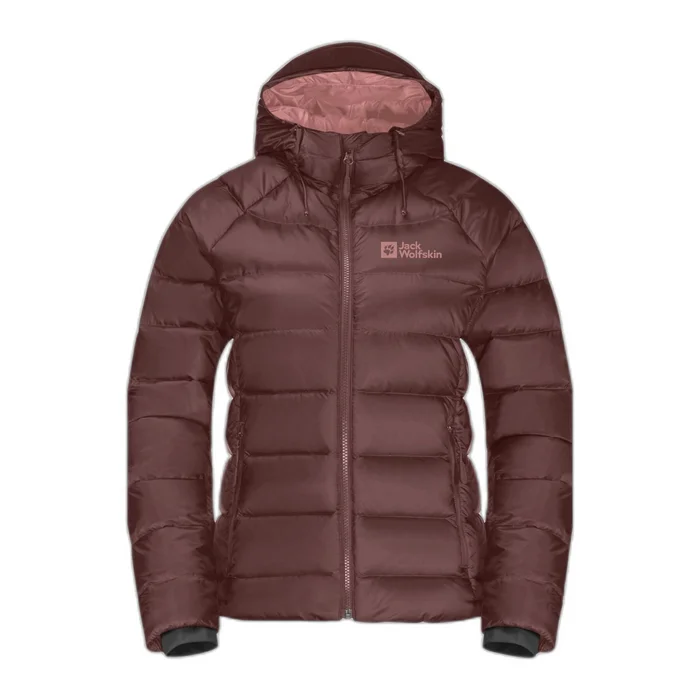 Doudoune u00e0 capuche femme Jack Wolfskin Nebelhorn [Taille XS]