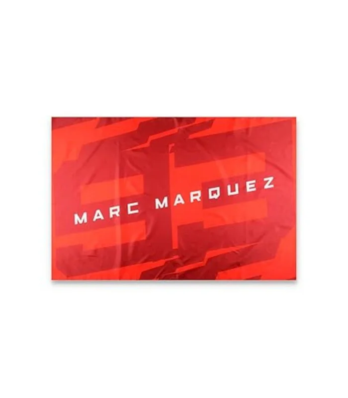 Drapeau Marc Marquez Rectangles pattern MM93 Officiel MotoGP