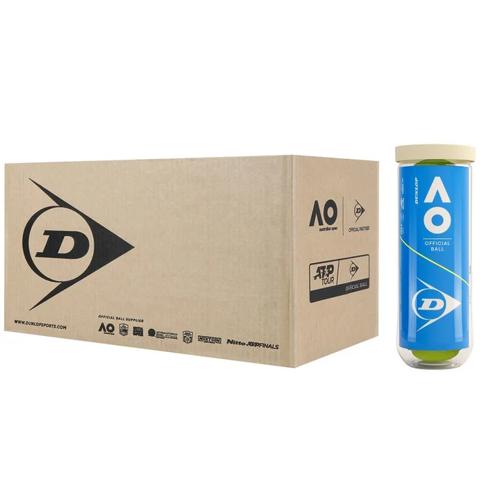 Dunlop Australian Open – Box of 24 Cans of 3 Balls