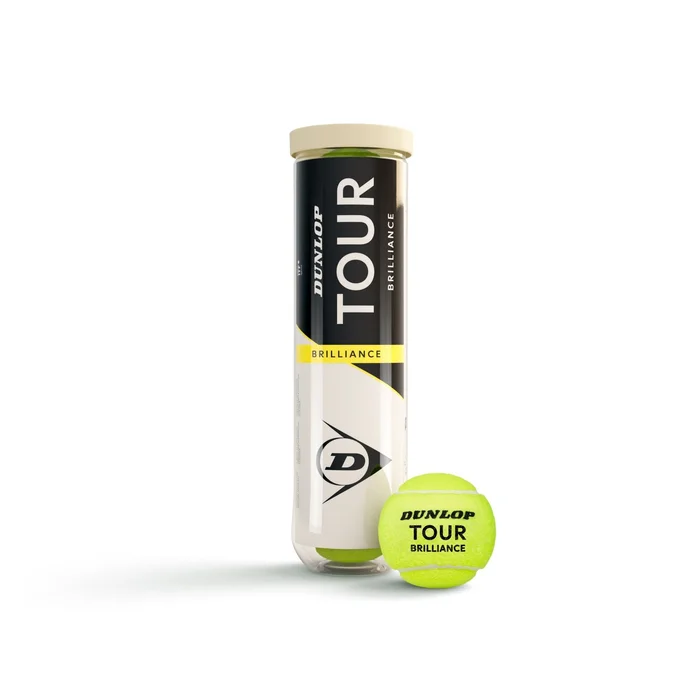 Dunlop Tour Brilliance – Pack of 4 Balls
