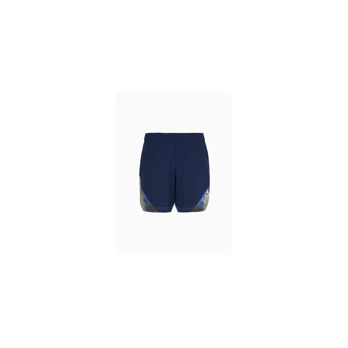 EA7 Pantalón Corto de Tenis Ventus7 Azul Marino PE24, Hombre
