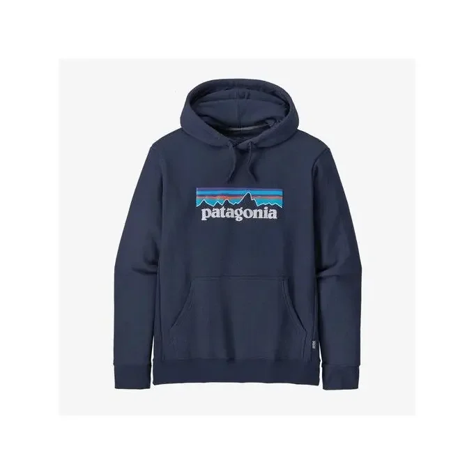Édition Limitée Sweat à capuche Patagonia P-6 LOGO UPRISAL HOODY New Navy