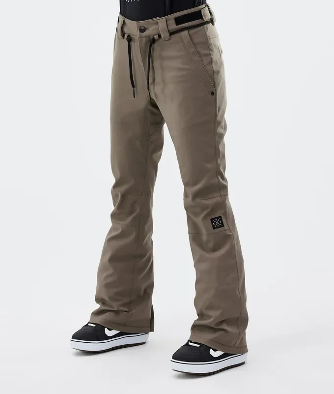 En Vogue Dope Tigress W Pantalon de Snowboard Femme Walnut