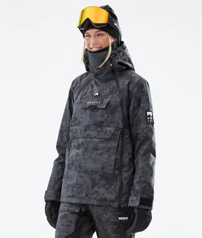 En Vogue Montec Doom W Veste Snowboard Femme Black Tiedye