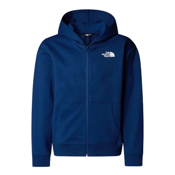 En Vogue Sweat à capuche surdimensionnée fille The North Face FZ – Estate Blue