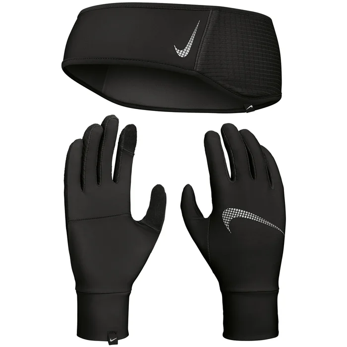 Ensemble gants et bandeau femme Nike Essential