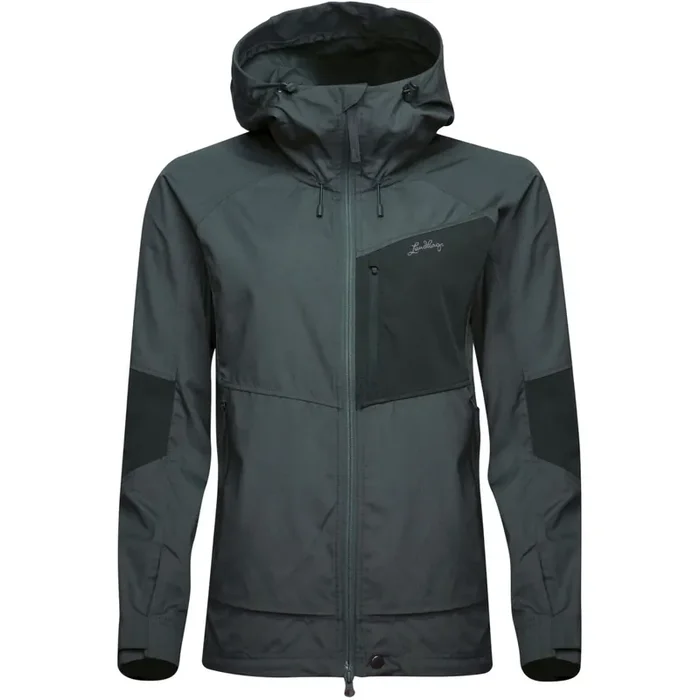 Exclusif Lundhags Tived Stretch Hybrid Jacket, veste softshell, femme, gris