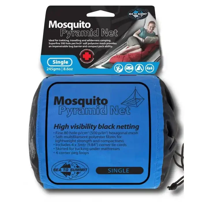 Exclusif Moustiquaire Mosquito PyramidNet Single Sea to Summit