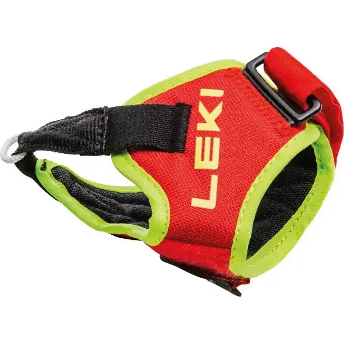 Expédié Aujourd’hui Sangle de cadre Leki TRIGGER FRAME RACING STRAP OSFA Bright Red / Neon Yellow