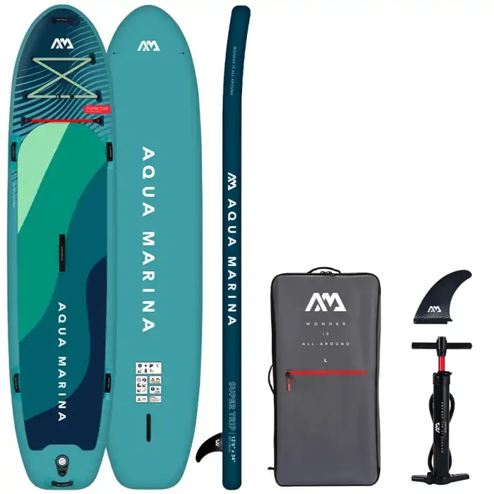 Expédition Rapide Paddle gonflable aqua marina super trip 12.6
