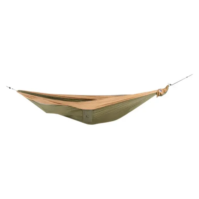 Fait Main Hamac Ticket To The Moon KING SIZE HAMMOCK Army Green/Brown