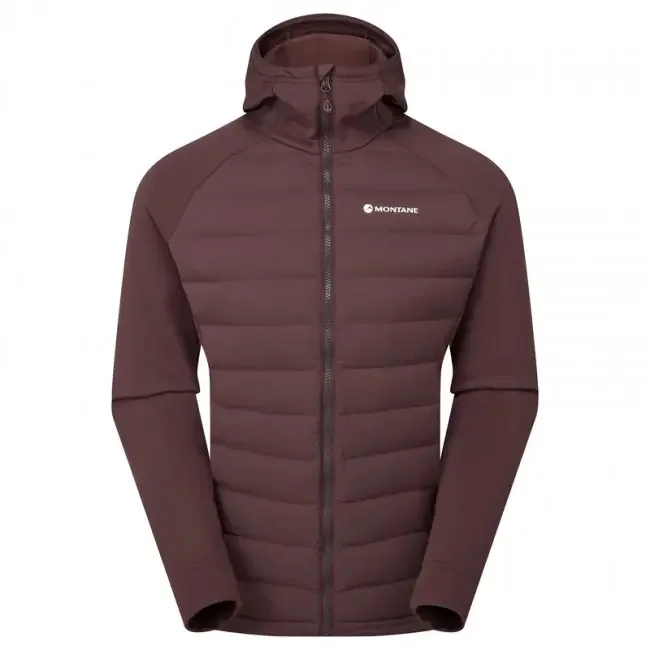 Fait Main Montane Composite Hoodie, doudoune, homme, marron