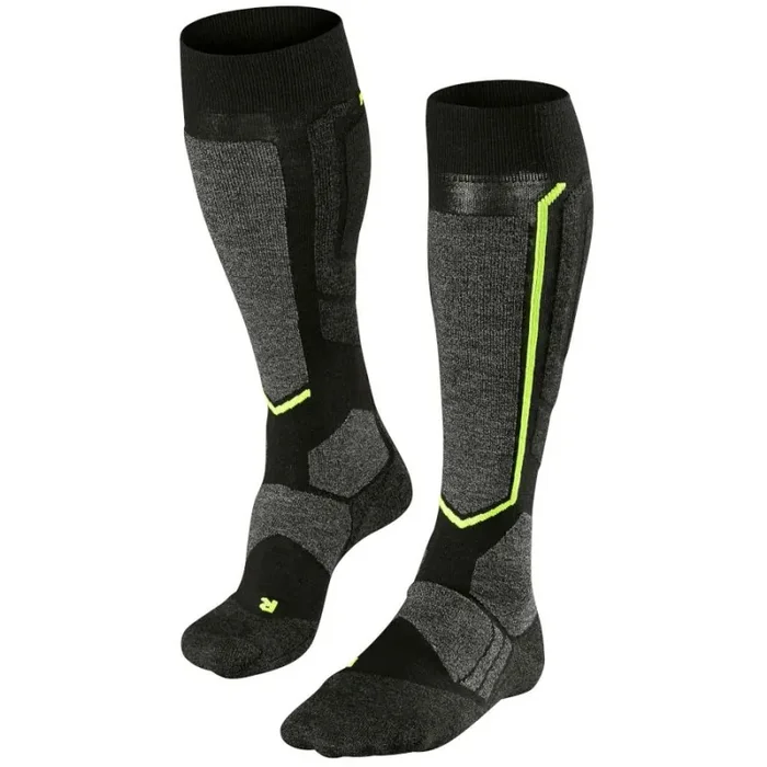 Falke SB 2 Chaussettes de ski, hommes, noir Édition Limitée