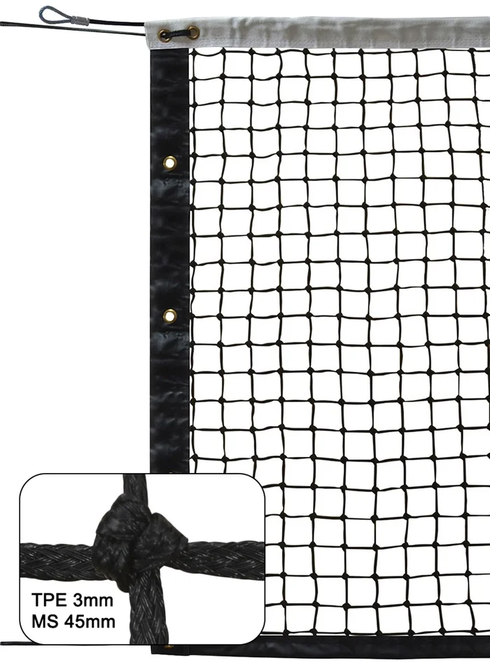 Filet de Tennis 3 mm PE Tressé NR