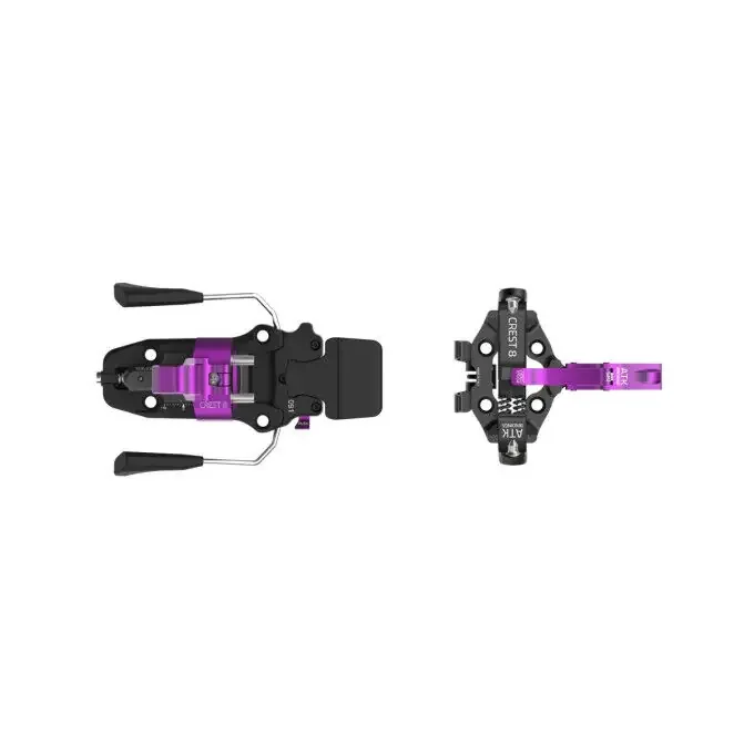 Fixations de ski de randonnée ATK CREST 8 PURPLE – 97MM Populaire