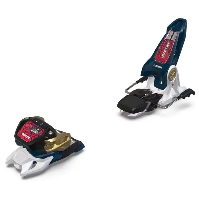 Fixations de ski Marker JESTER 16 120MM BLUE/WHITE/RED Commander Maintenant