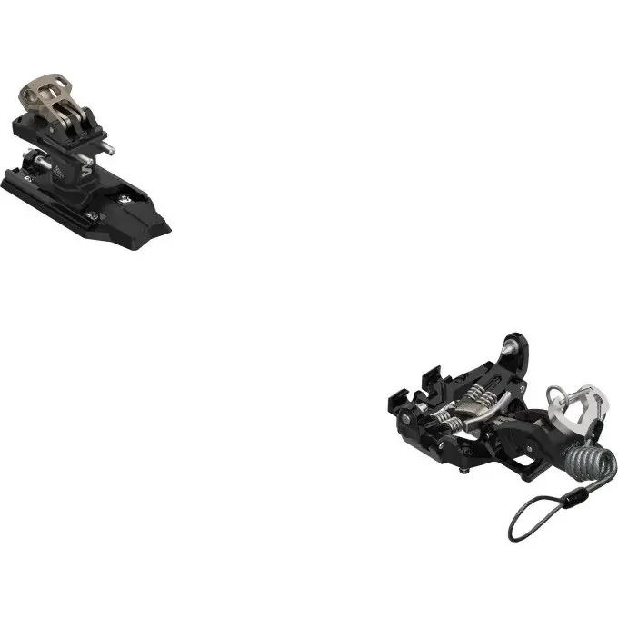 Fixations de ski Salomon MTN PURE Black-Titan Premium