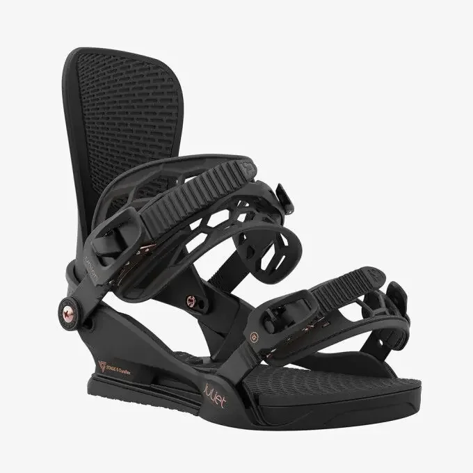 Fixations de snowboard Union JULIET Black Must-Have