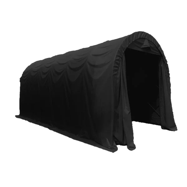 Fornorth Carpa garaje 3,5×7,5 m, negro