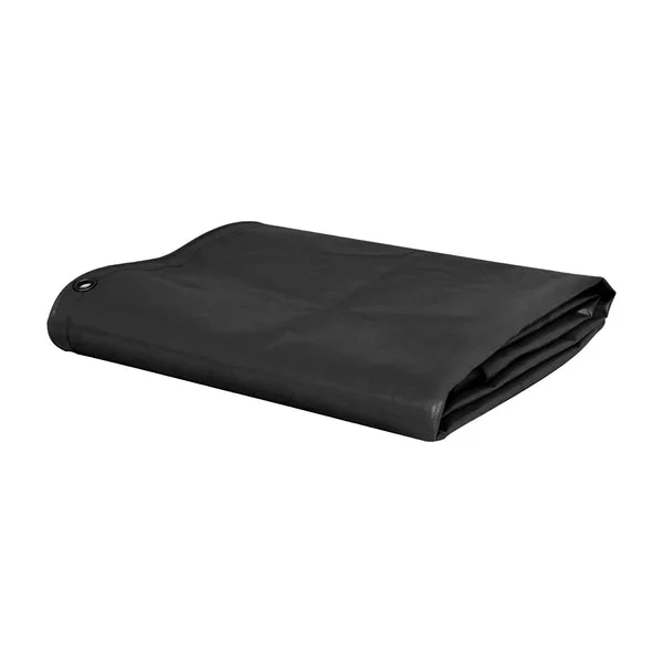 Fornorth Lona de recambio para Carpa garaje 3,2x6m, negra