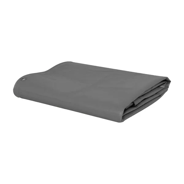 Fornorth Lona de recambio para Carpa garaje 3,4x7m, gris oscuro