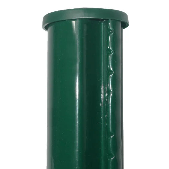 Fornorth Poste redondo para malla metálica 150cm, verde