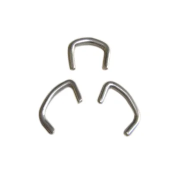 Fornorth Soporte para malla metálica, 200pcs