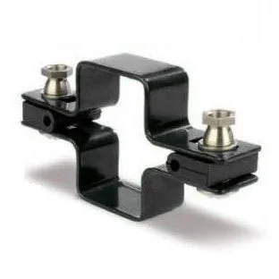 Fornorth Soporte para valla, negro