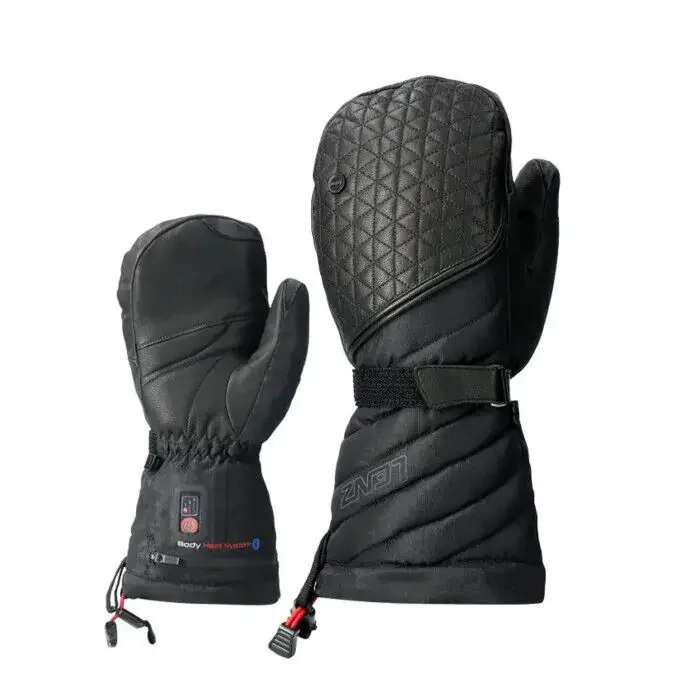Gants chauffants Femme Lenz 6.0 – Noir Quantité Limitée