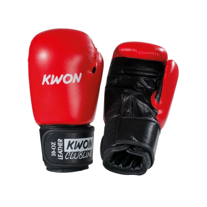 Gants de boxe en cuir Kwon Clubline Pointer [Taille 10 oz]