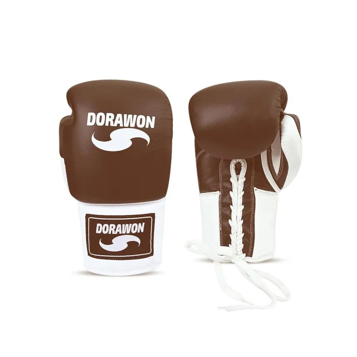 Gants de boxe Thaï competition cuir Dorawon Bradford
