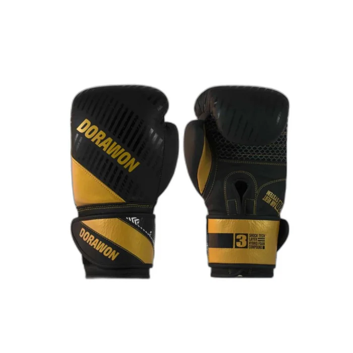 Gants de boxe Thaï professionnel cuir Dorawon Phoenix
