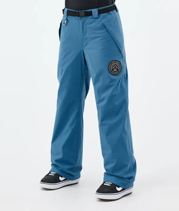 Garantie Incluse Dope Blizzard W Pantalon de Snowboard Femme Blue Steel