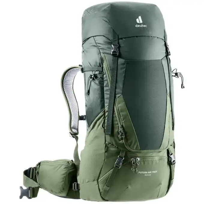 Garantie Incluse Sac à dos Deuter FUTURA AIR TREK 50 + 10 Ivy / Khaki