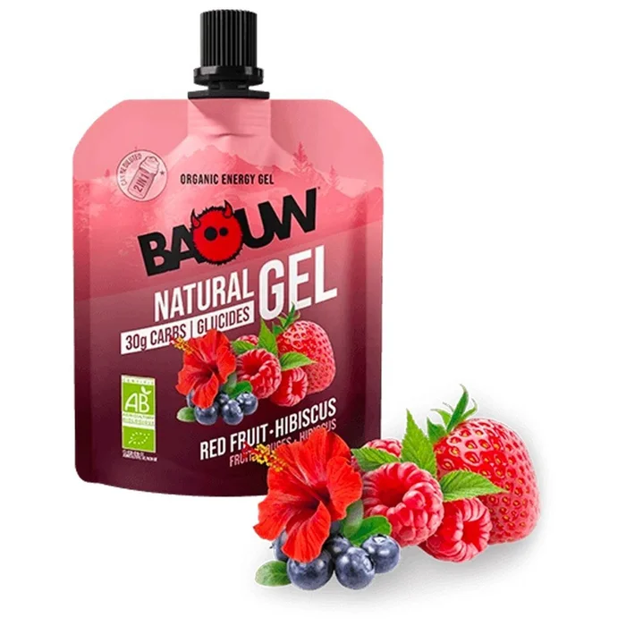 Gel énergétique Fruits Rouges-Hibiscus Baouw [Taille 85 g]