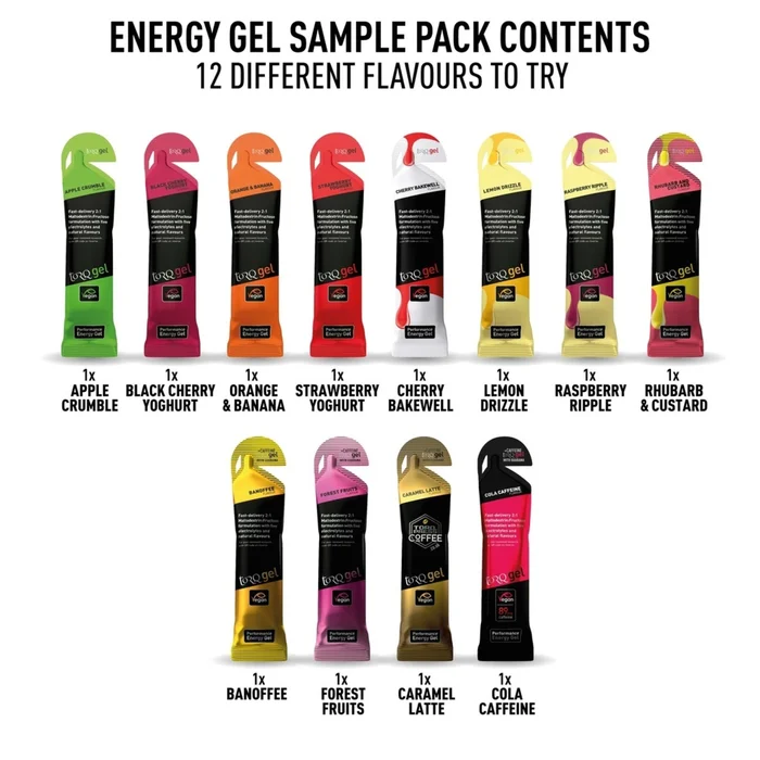 Gel énergétique TORQ Sampling (x12)