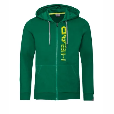 Gilet de Tennis HEAD Men Club Fynn Green Yellow