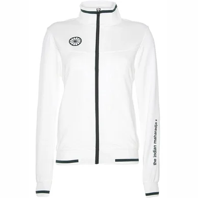 Gilet de Tennis The Indian Maharadja Women Knitted Jacket IM White