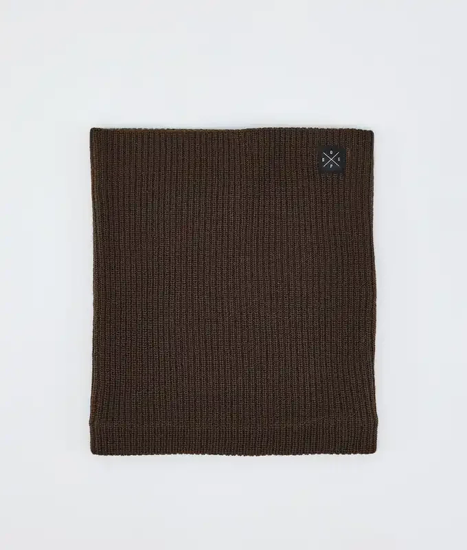 Gros Lot Dope 2X-Up Knitted Tour de cou Dark Brown