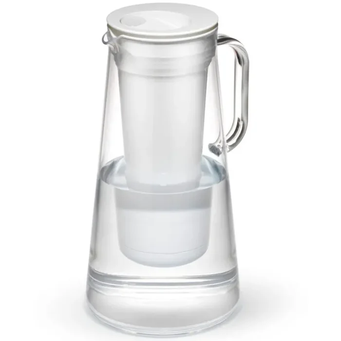 Gros Lot LifeStraw Home 7-Cup Plastic Pitcher BPA, Carafe, Blanc