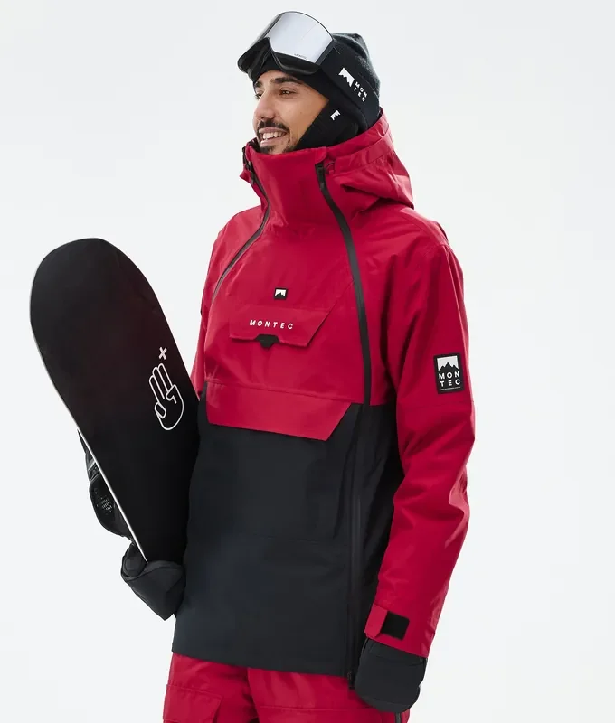 Gros Lot Montec Doom Veste Snowboard Homme Deep Red/Black