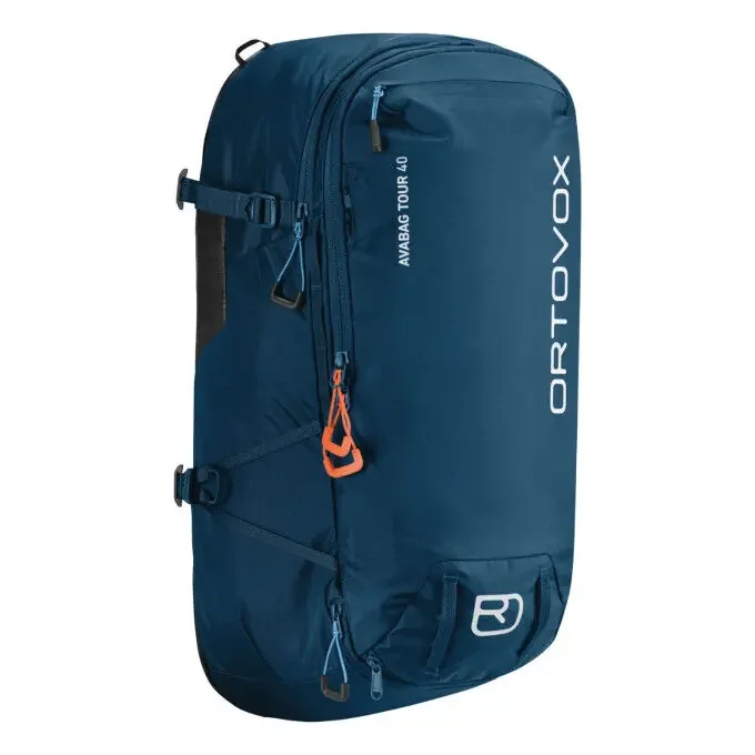 Gros Lot Sac à dos de ski de randonnée Ortovox Avabag Litric Tour 40 Zip – Petrol Blue