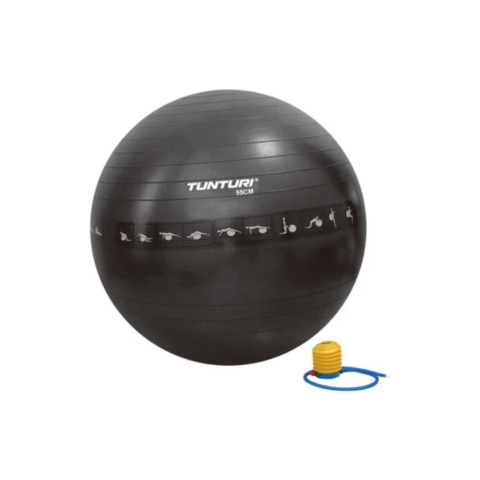 Gym ball anti burst Tunturi [Taille 55 cm]