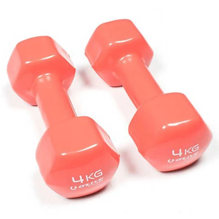 Haltère en vinyle O&rsquo;live Fitness [Taille 4 kg]